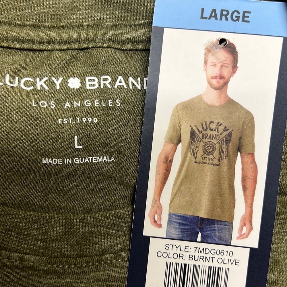 Lucky Brand Tee shirt Mens Large